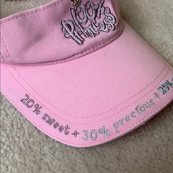 RARE Disney 100% Princess Visor Girls - Picture 2 of 7
